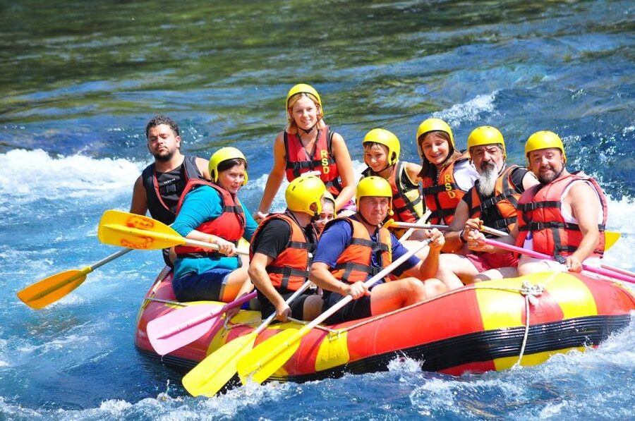 Side: Rafting and Zipline Canyon Tour with Lunch & Transfers - The Open-Top Vehicle Tour, Roman Bridge Sightseeing, and Those Canyon Views