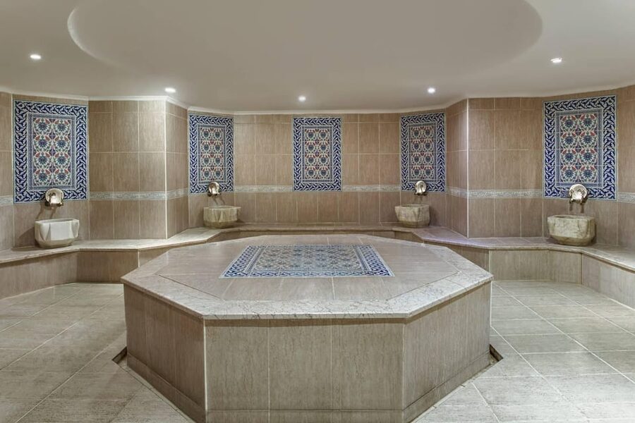 Side: Turkish Bath Experience with Hotel Transfers - The Turkish-bath flow in Side: sauna, steam, and salt rooms