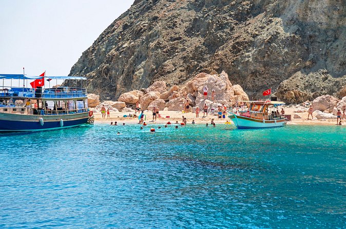 Suluada Island Boat Trip from Antalya with Lunch - Akseki Bay (Love Island) and the cold-water Love Cave myth