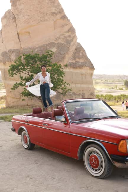 Sunrise Balloon Viewing with Classic Car –Magical Cappadocia - The Classic Car Part: Nostalgic Comfort, Real Viewing Value