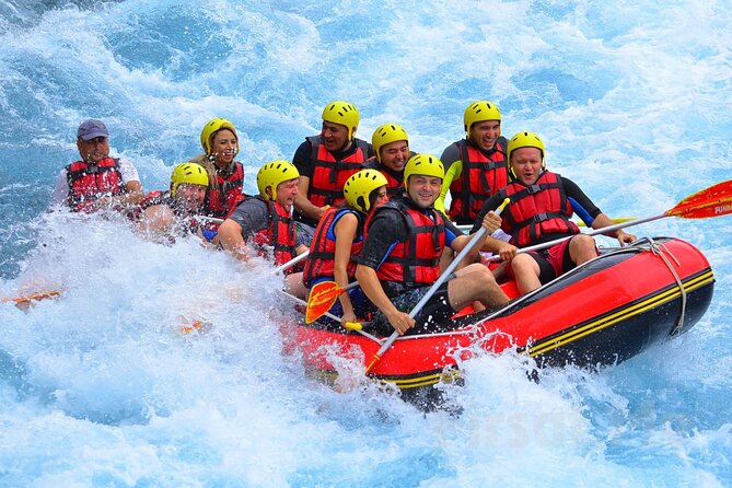Super Combo Rafting, Jeep Safari, Quad, Buggy & Zipline f/Antalya - What you do on rafting day: gear, teamwork, and the rapids