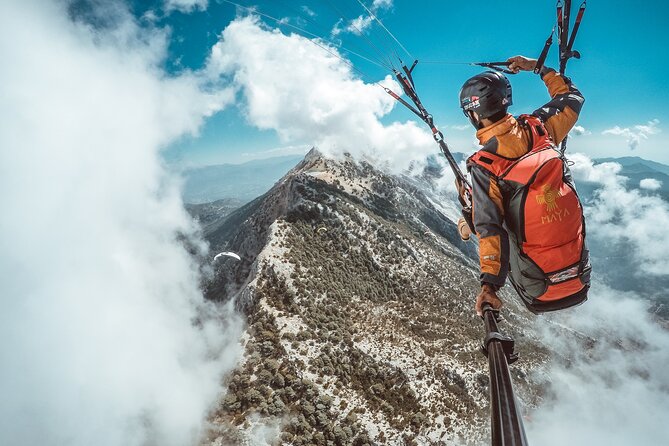 Tandem Paragliding Fethiye, Oludeniz - Where you land: promenade behind the beach and the payoff moment