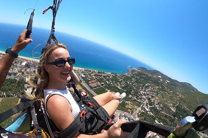 Tandem Paragliding in Alanya, Antalya Turkey with a Licensed Guide - Landing on Cleopatra Beach: the finale that makes it memorable