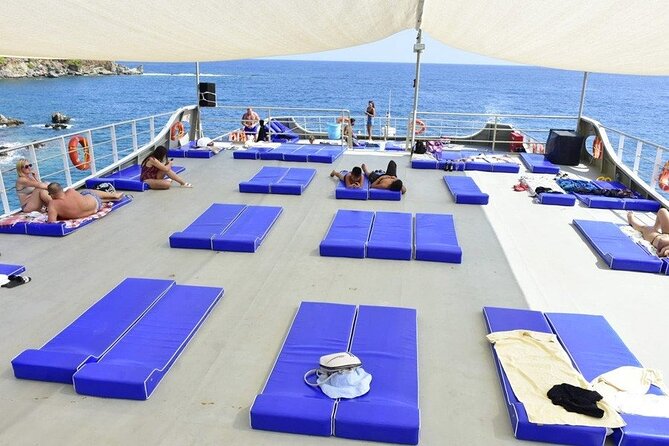 Turkey Mediterranean coast Boat Tour from Antalya with lunch - Lunch onboard, open-buffet style, and how to make it work