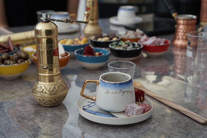 Turkish Coffee on Sand Workshop: Fortune Telling & Gift Set - UNESCO-listed tradition and the taste of menengiç coffee