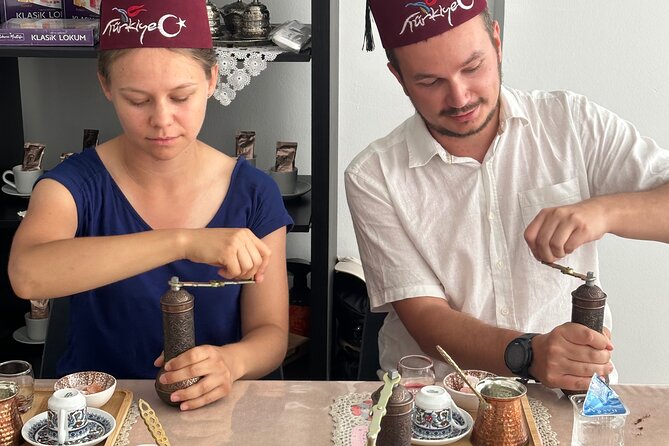 Turkish Coffee on Sand Workshop: Gift Set - Coffee Talk and Fortune Telling From the Grounds