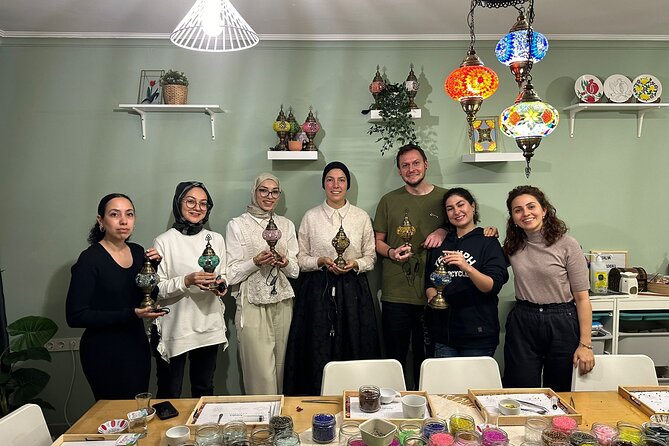 Turkish Mosaic Lamp Workshop in Antalya Near Old Town - Your lamp materials and what’s included in the kit